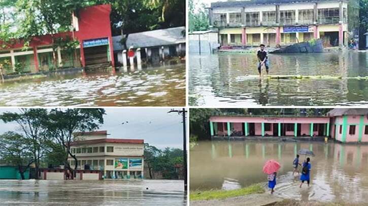 কুমিল্লায় বন্যায় প্রায় এক হাজার শিক্ষাপ্রতিষ্ঠান ক্ষতিগ্রস্ত