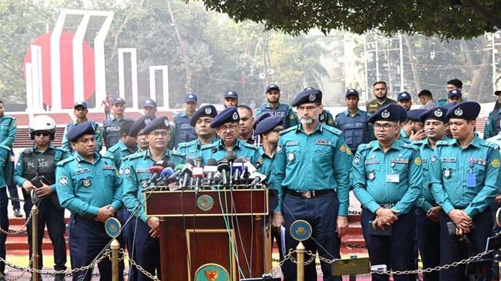 ২১ ফেব্রুয়ারি কেন্দ্রীয় শহীদ মিনারে চার স্তরের নিরাপত্তা থাকবে: ডিএমপি কমিশনার