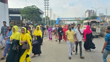 গার্মেন্টেস শ্রমিক বিক্ষোভ, অন্তত ৬০ কারখানায় ছুটি ঘোষণা