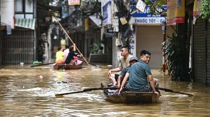 ভিয়েতনামে টাইফুন ইয়াগিতে মৃতের সংখ্যা বেড়ে ১৯৭