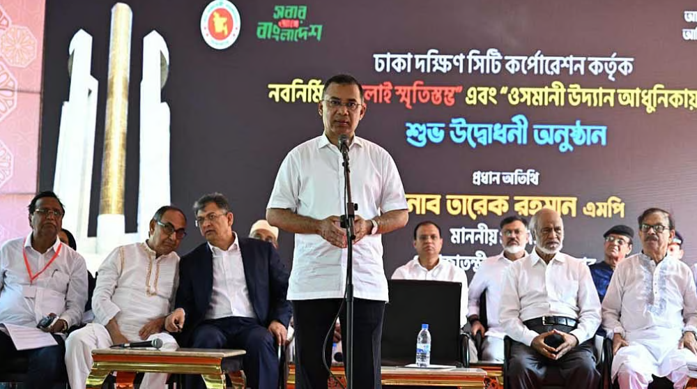 ‘জুলাই স্মৃতিস্তম্ভ’ উদ্বোধনে বিরোধী দল কোথায়? প্রশ্ন প্রধানমন্ত্রীর
