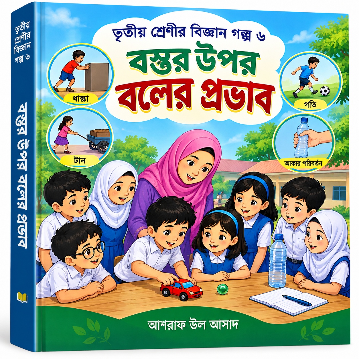 তৃতীয় শ্রেণীর বিজ্ঞান গল্প: কলম, কাগজ ও লেখার অদৃশ্য বল