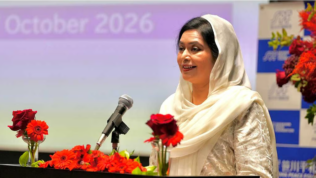 স্বাস্থ্যসেবায় সাসাকাওয়া পিস ফাউন্ডেশনের সহায়তা চাইলেন জুবাইদা রহমান