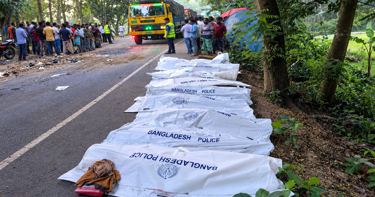 ১৩ বছরে সড়ক দুর্ঘটনায় নিহত ১ লাখ ২৫ হাজার মানুষ